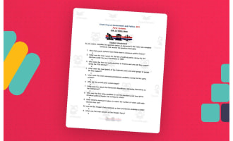 Crash Course Government Episode Worksheet | 41 - Party Systems