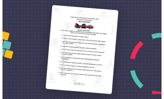 Crash Course Government Episode Worksheet | 47 - Government Regulation