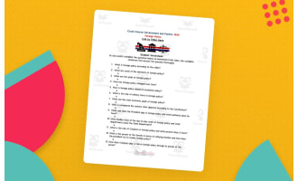 Crash Course Government Episode Worksheet | 50 - Foreign Policy