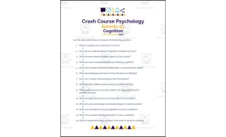 Crash Course Psychology #15: Cognition (How Your Mind Can Amaze and Betray You)