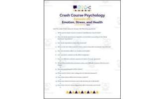 Crash Course Psychology #26: Emotion, Stress, and Health