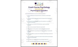 Crash Course Psychology #28: Psychological Disorders
