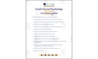 Crash Course Psychology #3: The Chemical Mind
