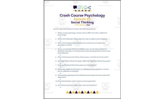 Crash Course Psychology #37: Social Thinking