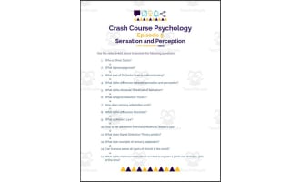 Crash Course Psychology #5: Sensation & Perception