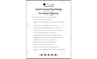 Crash Course Psychology #7: Perceiving is Believing