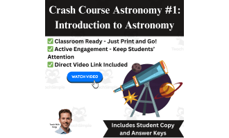 CrashCourse ASTRONOMY Video Worksheet #1: Introduction to Astronomy