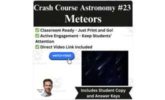 CrashCourse ASTRONOMY Video Worksheet #23: Meteors