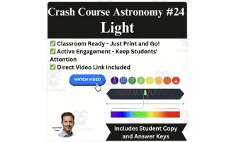 CrashCourse ASTRONOMY Video Worksheet #24: Light