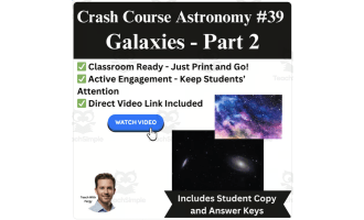 CrashCourse ASTRONOMY Video Worksheet #39: Galaxies Part 2
