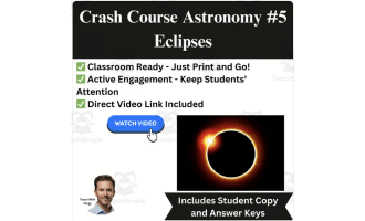 CrashCourse ASTRONOMY Video Worksheet #5: Eclipses