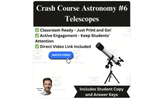 CrashCourse ASTRONOMY Video Worksheet #6: Telescopes