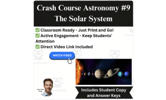 CrashCourse ASTRONOMY Video Worksheet #9: Our Solar System