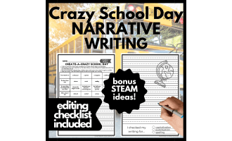Crazy School Day Writing Challenge | Memorable teachers & events