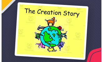 Creation Story PowerPoint – Audio Slideshow Lesson