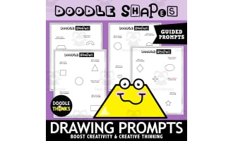Creative Doodle Shapes Prompts | Fun Drawing Activity