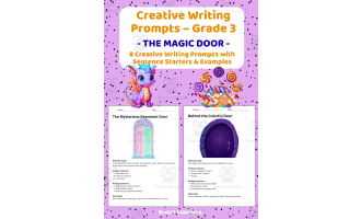 Creative Writing Prompts Grade 3 | The Magic Door
