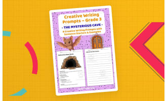 Creative Writing Prompts Grade 3 | The Mysterious Cave