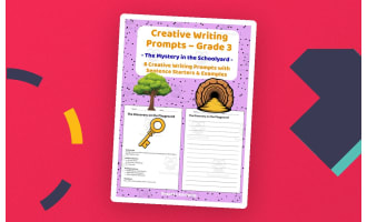 Creative Writing Prompts Grade 3 | The Mystery in the Schoolyard
