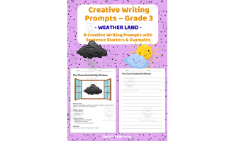 Creative Writing Prompts Grade 3 | Weather Land
