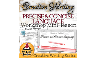 Creative Writing Workshop: Precise and Concise Language Mini Lesson