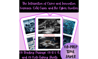 Crime and Innovation Forensics, Cold Cases, and Cyber Frontier Bundle