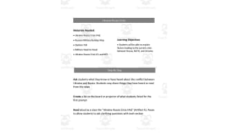 Crisis in Ukraine Lesson