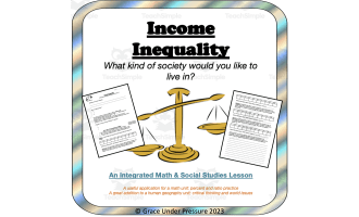 Critical Thinking: Income Inequality - An Integrated Math and Social Studies Lesson