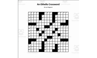 Crossword Puzzle: Othello 2