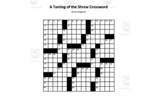 Crossword Puzzle: Taming of the Shrew
