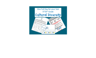 Cultural Diversity: Full Day Substitute Plans