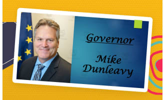 Current Alaska Governor and Lt. Governor (BIO PPT Bundle)