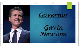Current California Governor and Lt. Governor (BIO PPT Bundle)