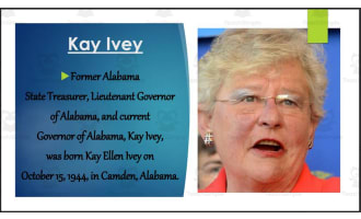 Current Female Governors (Biography PPT Bundle)