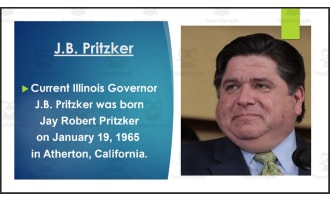 Current Illinois Governor, U.S. Senators and Representatives (BIO PPT Bundle)