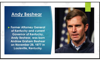 Current Kentucky Governor, U.S. Senators & Representatives (BIO PPT Bundle)