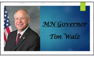 Current Minnesota Governor and Lt. Governor (BIO PPT Bundle)