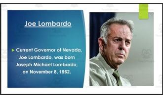 Current Nevada Governor, U.S. Senators & Representatives (BIO PPT Bundle)