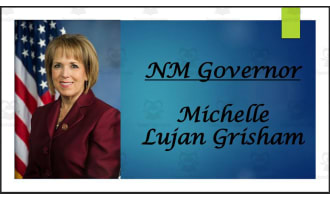 Current New Mexico Governor and Lt. Governor (BIO PPT Bundle)