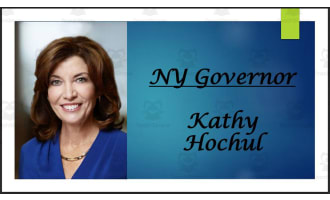Current New York Governor and Lt. Governor (BIO PPT Bundle)