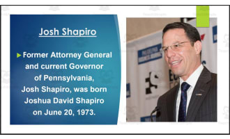 Current Pennsylvania Governor, U.S. Senators & Reps. (BIO PPT Bundle)