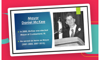 Current Rhode Island Governor and Lt. Governor (BIO PPT Bundle)