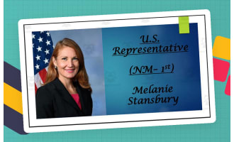 Current U.S. Representatives from New Mexico (Biography PowerPoint Bundle)