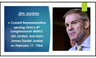 Current U.S. Representatives from Ohio (#1-15) BIO PPT Bundle