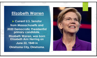 Current U.S. Senators & Representatives from Massachusetts (BIO PPT Bundle)