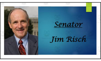 Current U.S. Senators & U.S. Representatives from Idaho (BIO PPT Bundle)