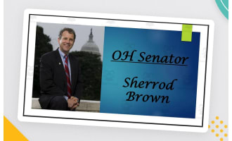 Current U.S. Senators from Ohio (BIO PPT Bundle)