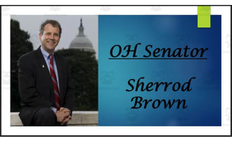 Current U.S. Senators from Ohio (BIO PPT Bundle)
