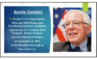Current U.S. Senators from the Northeast Region (BIO PPT Bundle)