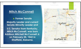 Current U.S. Senators from the Southeast Region (BIO PPT Bundle)